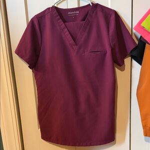 Mandala Scrubs Women’s Plum Scrub Set